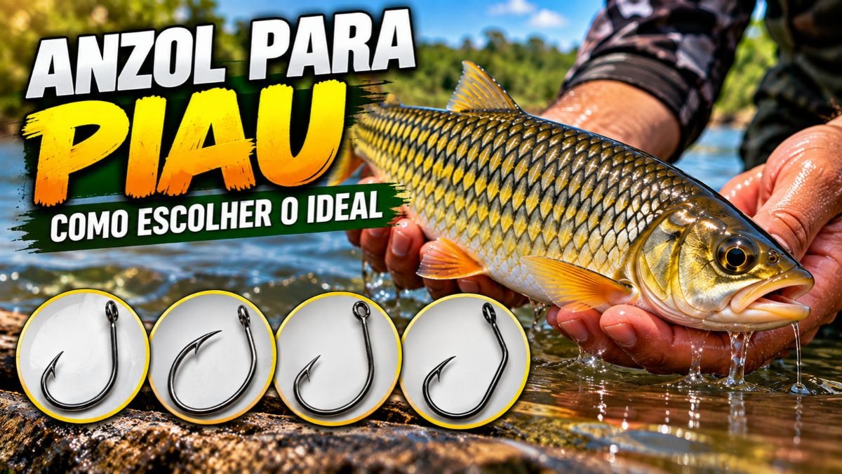 Anzol para Piau