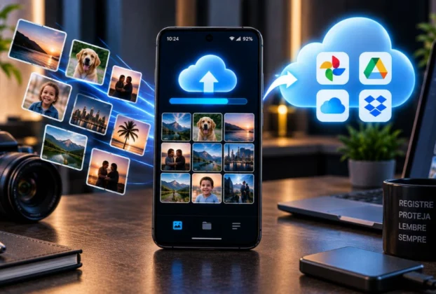 Como fazer backup de fotos do celular