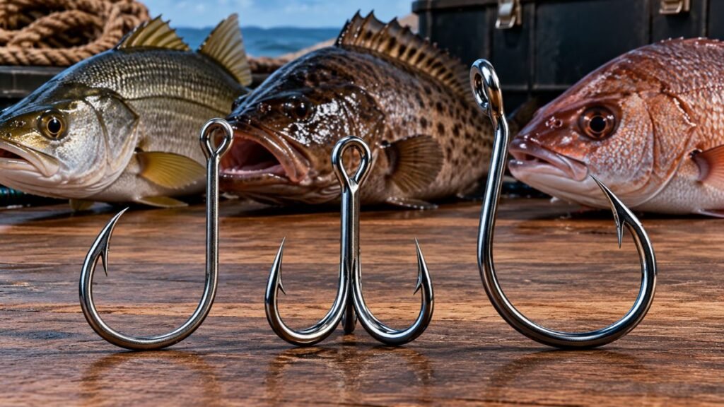 tipos de anzol para pesca de traíra comparação